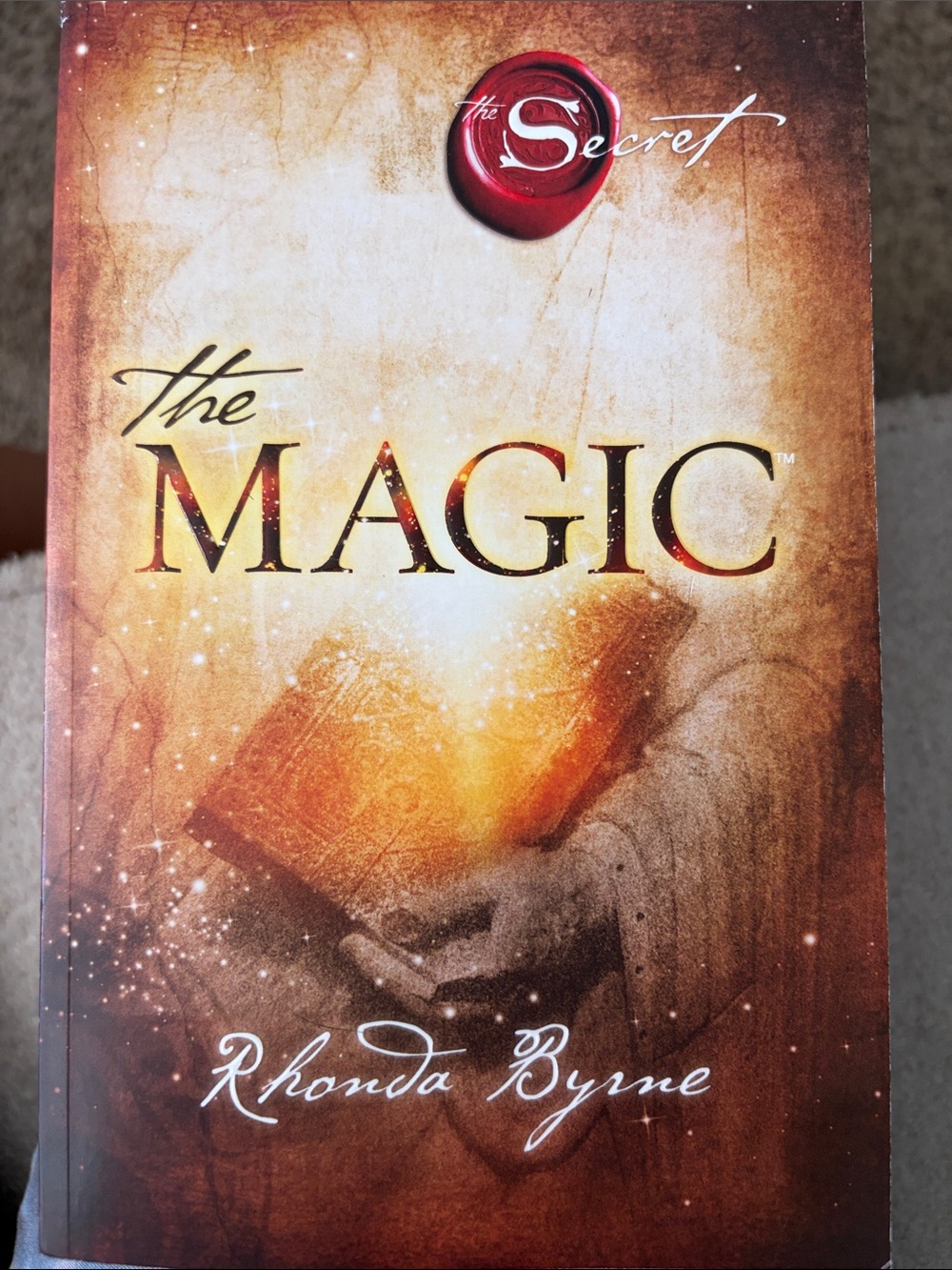 The Magic Book - Brown/Gold Cover